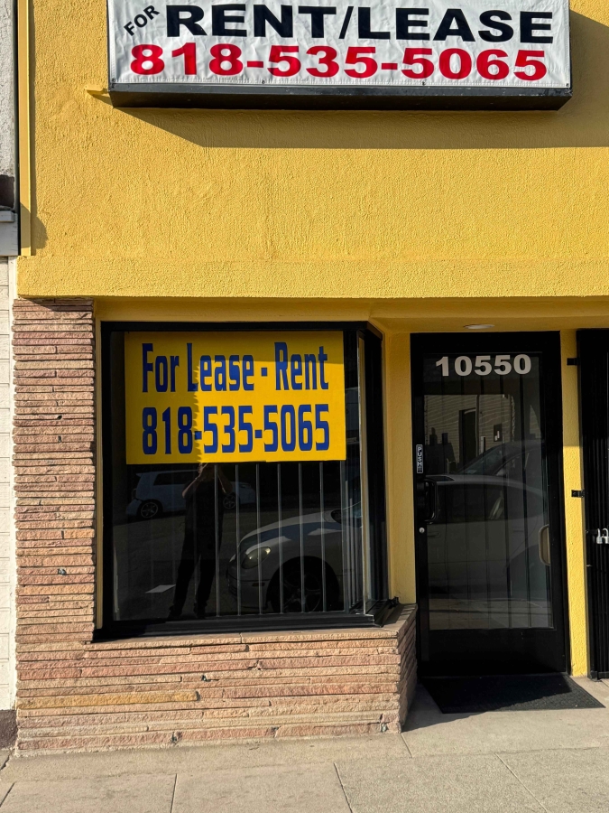 Commercial Use Storefront For Lease Los Angeles