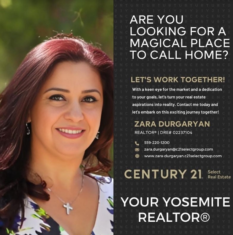 Agent in Yosemete. Zara Durgaryan Los Angeles